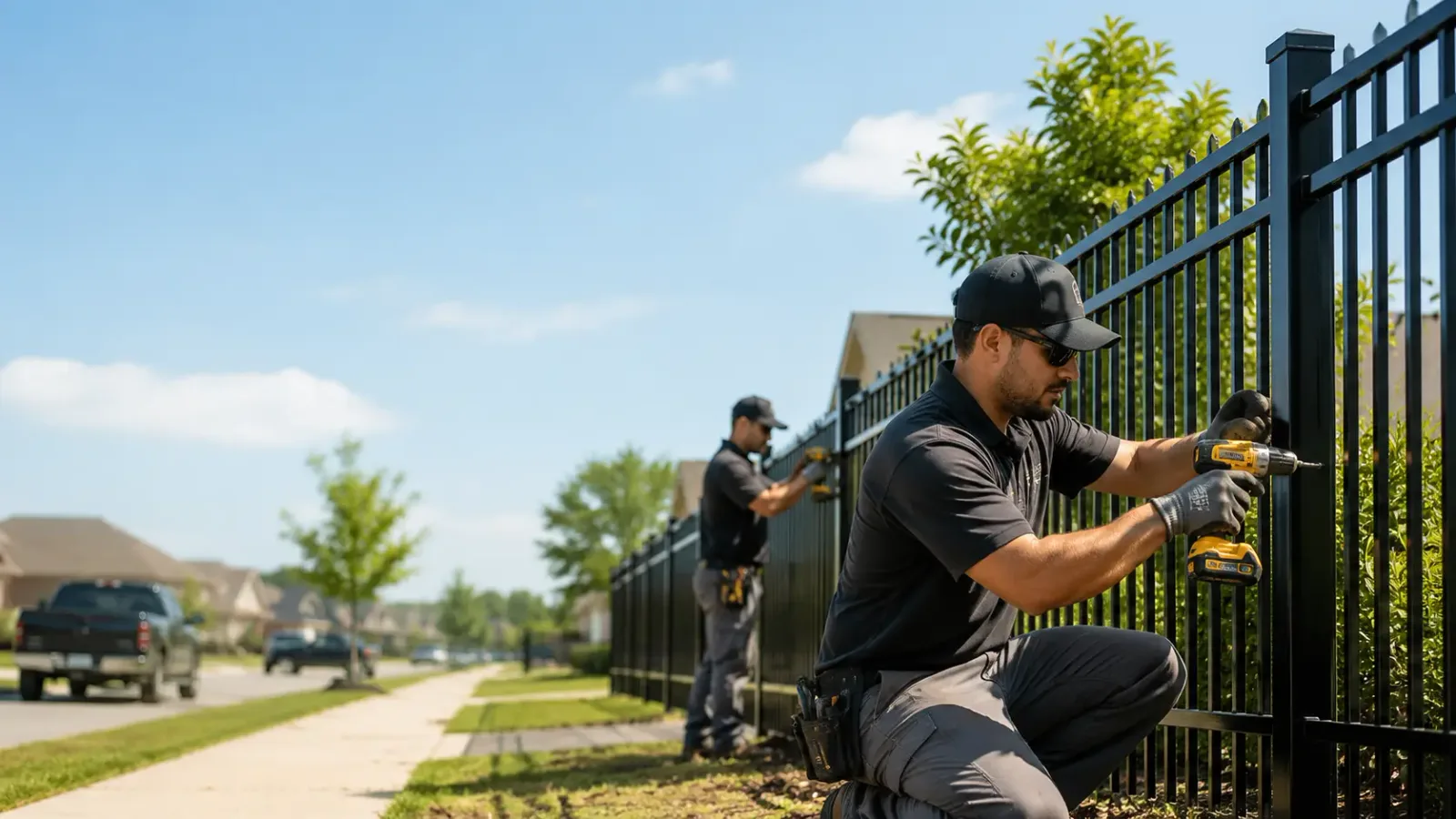 Metal Fence Installation in Palmetto, GA